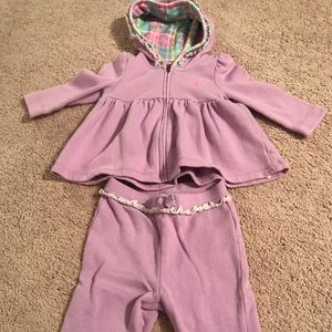Ralph Lauren Ruffle Track Suit